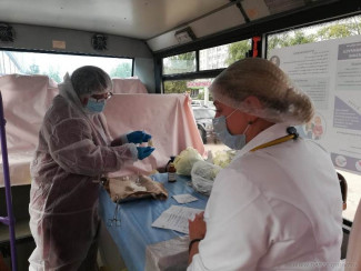 Завтра мобильный пункт вакцинации будет работать в Первомайском районе Пензы