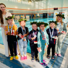Юные пензячки завоевали 6 медалей на соревнованиях по синхронному плаванию
