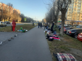 На улице Тернопольской в Пензе устроили облаву на уличных торговцев 
