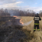 За сутки в Пензенской области пожарные ликвидировали семь возгораний 