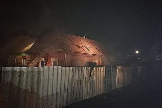 В Пензенской области сгорел жилой дом, есть пострадавшие