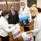 Валерий Лидин и волонтеры продолжают поддерживать врачей в период пандемии