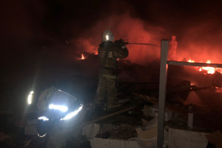 В Пензе ночью из-за взрыва газа разрушился дом и пострадал человек