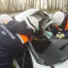 Появились шокирующие фото с места аварии с «Грантой» в Пензенской области