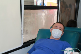 В Пензе 30 сотрудников МЧС стали донорами крови 