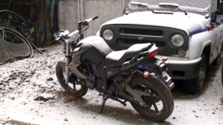 Пензенские полицейские установили злоумышленника, укравшего мотоцикл