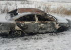 В Пензенской области в сгоревшем авто на обочине дороги найден труп