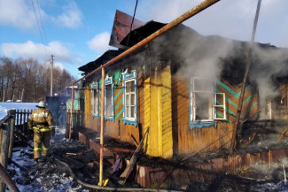 Страшный пожар в Пензенской области унес жизнь одного человека