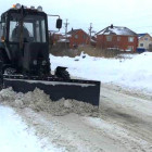 В частном секторе Октябрьского района Пензы очистили дороги от снега
