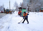 В Пензе автодороги убирают 105 единиц техники