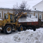 В Пензе убранный снег будут складировать на улице Осенней