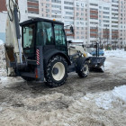 В Пензе очистили от навалов снега микрорайон Арбеково