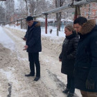 Дворы в Заводском районе оказались во власти снега