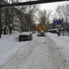В Пензе очистили от снега микрорайон Райки