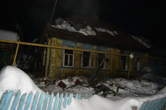 Страшный пожар в Пензенской области унес жизни двух человек