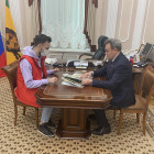 Валерий Лидин провел встречу с главой профильного комитета Молодёжного парламента