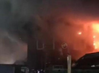 Опубликовано видео пожара с четырьмя погибшими в Пензе