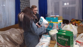 Малышей, эвакуированных из Донбасса, обеспечили питанием и подгузниками