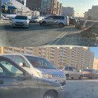 В Пензе улица Антонова встала в пробке из-за аварии
