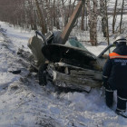 Опубликованы фото с места жесткой аварии с «десяткой» в Пензенской области
