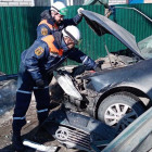 Появились фото с места страшной аварии на улице Терновского в Пензе
