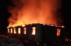 В селе под Пензой сгорел частный дом