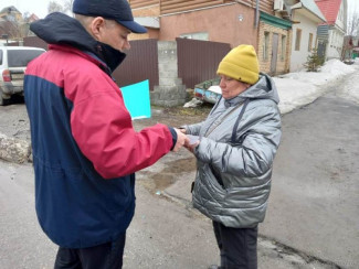 На улице Пушкина в Пензе провели противопожарный рейд