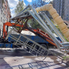 В Заводском районе Пензы КАМАЗ устроил ДТП с разрушениями