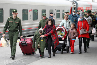 В Пензу прибыл еще один поезд с беженцами из ДНР и ЛНР