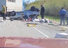 Страшная авария в Пензенской области: машина перевернулась на трассе М-5