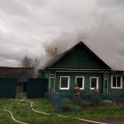 Пожар в селе под Пензой тушили 12 человек