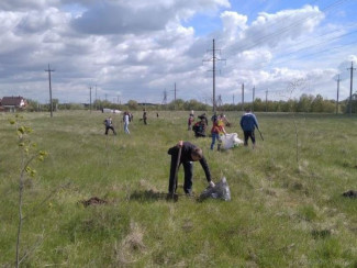 В Первомайском районе Пензы провели экологическую акцию