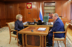Мельниченко и Матвиенко обсудили вопросы развития Пензенской области