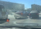 В Пензе сразу две улицы встали в пробке из-за утреннего ДТП