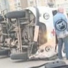 Момент столкновения «скорой» и легковушки в Пензе попал на видео
