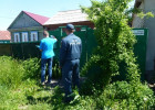 В центре Пензы рассказали о пожарной безопасности жильцам частных домов
