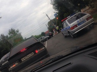 В Пензе в результате серьезной аварии столкнулись три «Калины»