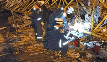 Опубликованы фото с места ЧП в Пензе, где под завалами погиб человек