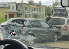 Жесткая авария под Пензой спровоцировала пробку в две стороны