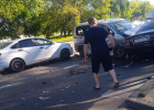 Появились новые фото с места массового ДТП на улице Калинина в Пензе