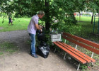 В центре Пензы провели санитарную уборку территорий