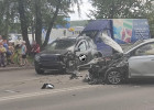 На улице Ладожской в Пензе разбились две легковушки