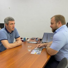 Олег Кочетков провел рабочую встречу с руководителем компании «ЛазерПро»