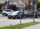 В центре Пензы из-за аварии образовалась пробка на двух улицах