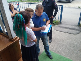 В Пензе жителям Цыганского поселка напомнили о пожарной безопасности