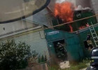 С пожаром на улице Огородной в Пензе боролись 37 человек