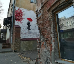 Пензенцы шокированы уничтожением граффити на улице Московской