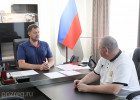 Мельниченко провел встречу с главой военно-гражданской администрации Запорожской области