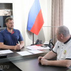 Мельниченко провел встречу с главой военно-гражданской администрации Запорожской области