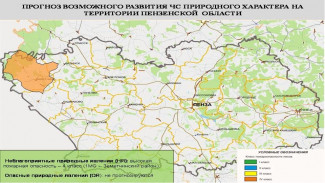 В Земетчинском районе Пензенской области прогнозируется высокая пожароопасность